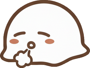 Mochi sigh expression